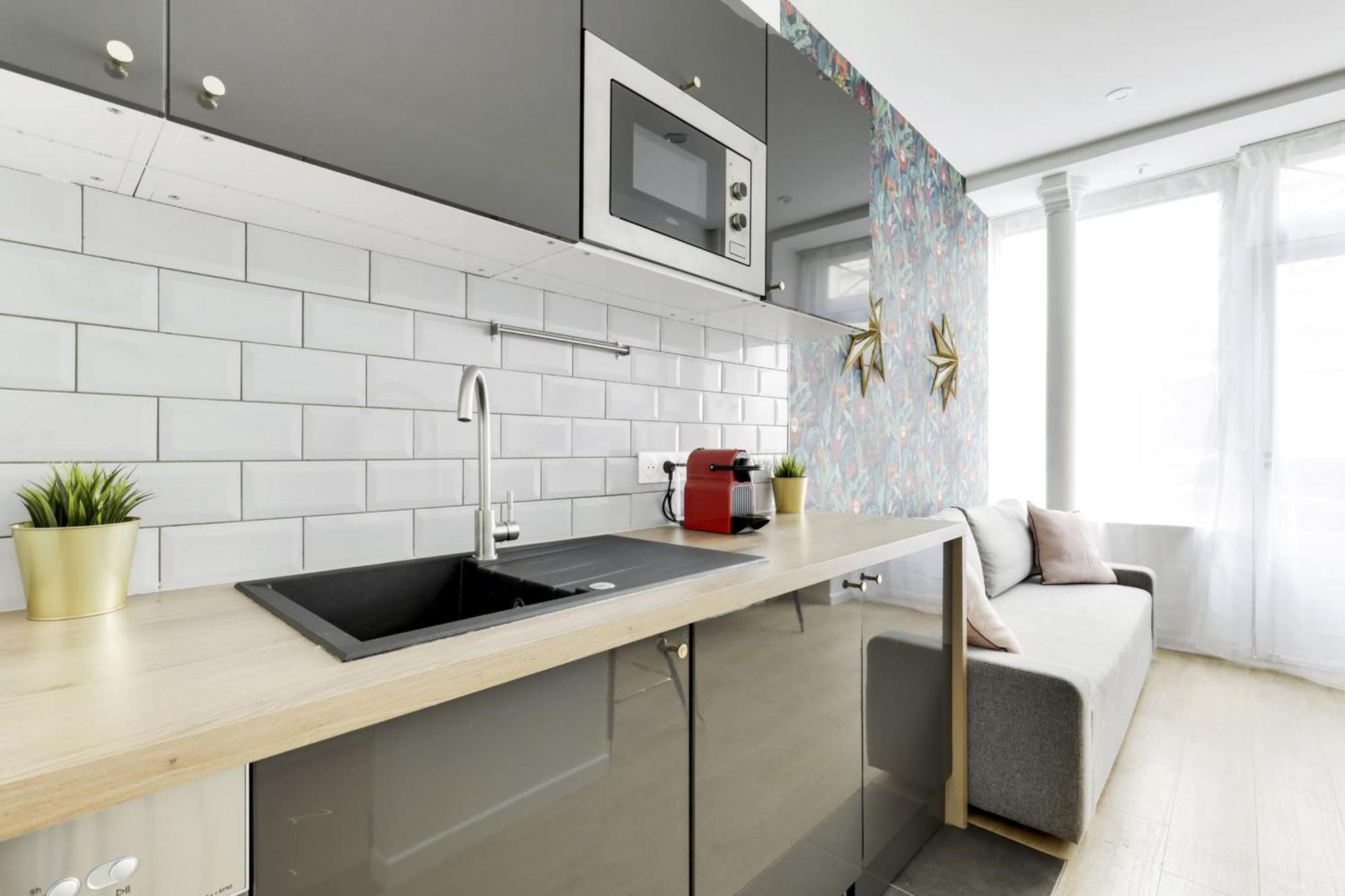 nice studio renovated&bright - street side Parijs Buitenkant foto