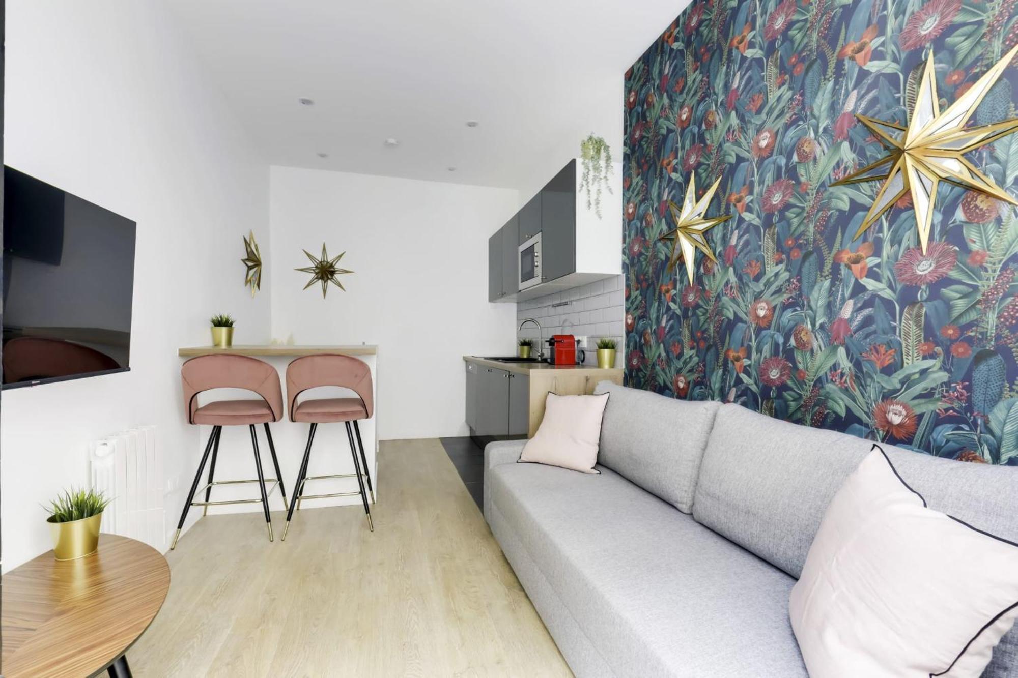 nice studio renovated&bright - street side Parijs Buitenkant foto